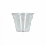 Getränkebecher geeicht 225ml rPET transparent Ø9,5cm
